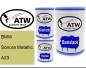 Preview: BMW, Sonora Metallic, A23: 500ml Lackdose + 500ml Klarlack + 250ml Härter - Set, von ATW Autoteile West.